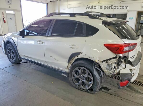 JF2GTHSC7MH671833 2021 SUBARU CROSSTREK White უკანა მარცხენა