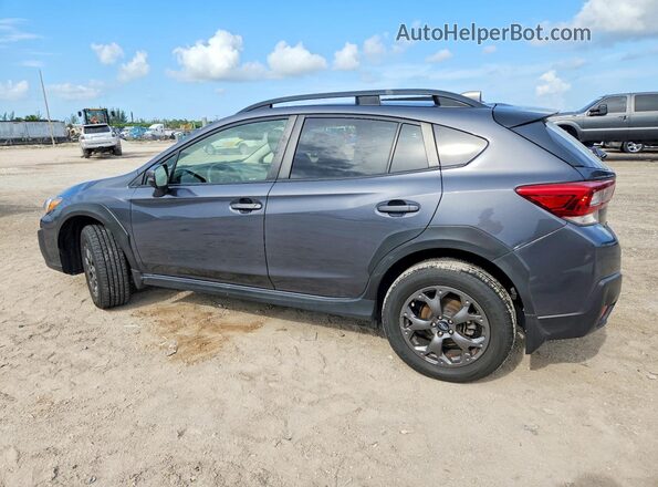 JF2GTHSC7NH208978 2022 SUBARU CROSSTREK Серый Задняя левая четверть
