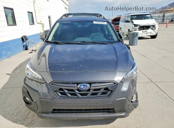 JF2GTHSC7PH226741 2023 SUBARU CROSSTREK Gray Widok z przodu