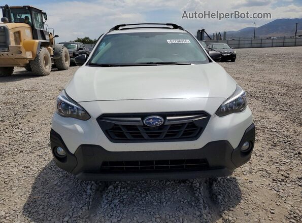 JF2GTHSC7PH260419 2023 SUBARU CROSSTREK White Vista frontal