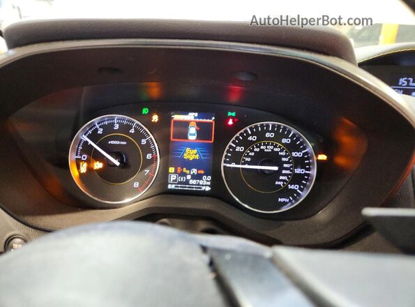 JF2GTHSC8MH225738 2021 SUBARU CROSSTREK White ხელსაწყოთა პანელის ხედი