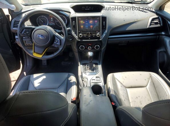 JF2GTHSC9MH354748 2021 SUBARU CROSSTREK Black წინა პანელის ხედი