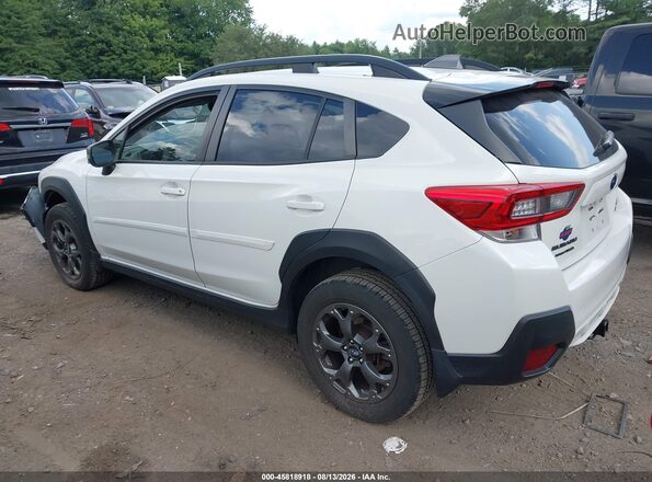 JF2GTHSC9NH230545 2022 SUBARU CROSSTREK White Trasero izquierdo