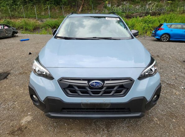 JF2GTHSC9PH290148 2023 SUBARU CROSSTREK Gray Front view
