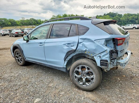 JF2GTHSC9PH290148 2023 SUBARU CROSSTREK Gray Rear left