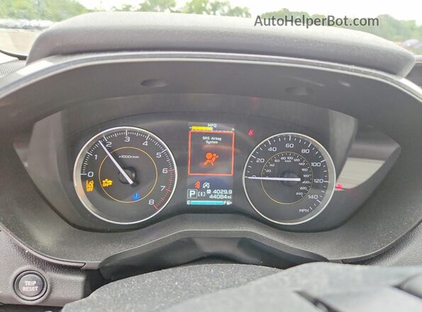 JF2GTHSC9PH290148 2023 SUBARU CROSSTREK Gray Instrument cluster view