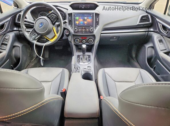 JF2GTHSC9PH290148 2023 SUBARU CROSSTREK Gray Dashboard view
