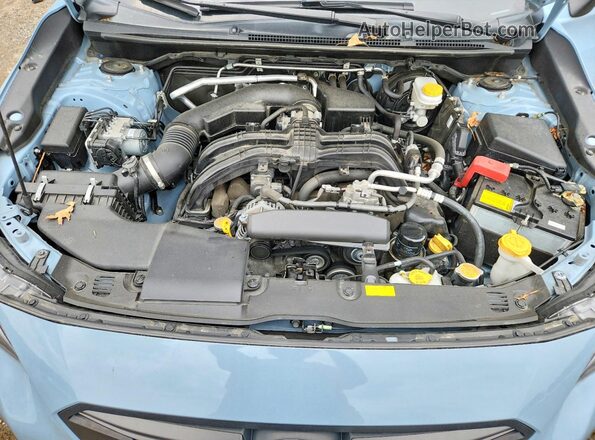 JF2GTHSC9PH290148 2023 SUBARU CROSSTREK Gray Engine compartment view