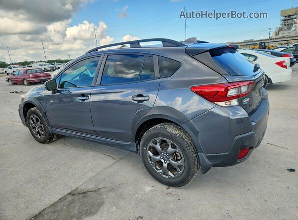 JF2GTHSCXMH339255 2021 SUBARU CROSSTREK Gray Հետևի ձախ