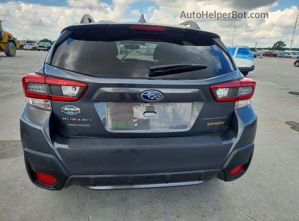 JF2GTHSCXMH339255 2021 SUBARU CROSSTREK Gray Հետևի տեսք