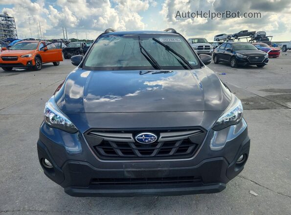 JF2GTHSCXMH339255 2021 SUBARU CROSSTREK Gray Դիմացի տեսք