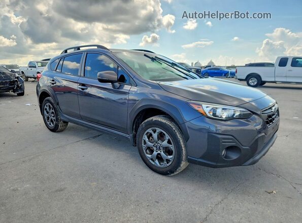 JF2GTHSCXMH339255 2021 SUBARU CROSSTREK Gray Առջևի աջ