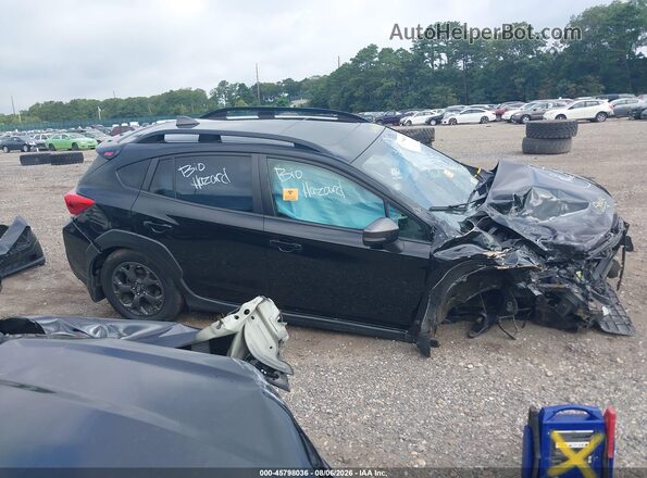 JF2GTHSCXNH209980 2022 SUBARU CROSSTREK Черный Вид задней части салона