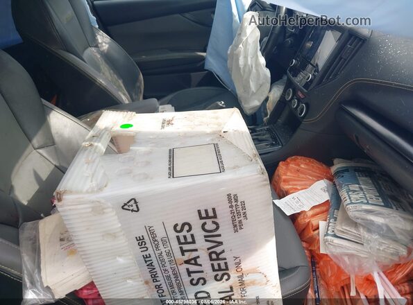 JF2GTHSCXNH209980 2022 SUBARU CROSSTREK Черный Вид салона спереди