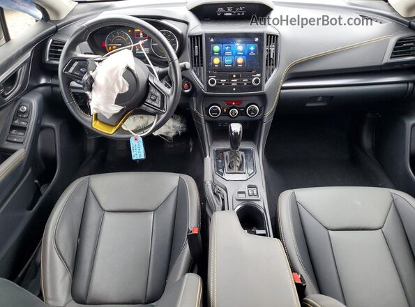 JF2GTHSCXNH230490 2022 SUBARU CROSSTREK Черный Вид панели приборов