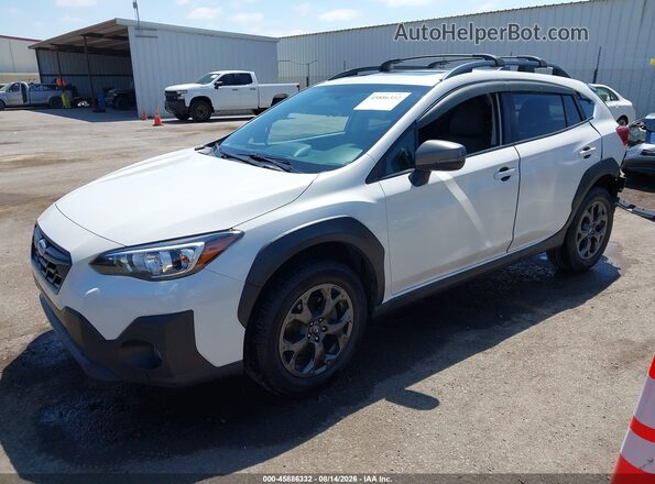 JF2GTHSCXNH269628 2022 SUBARU CROSSTREK White Przód lewy