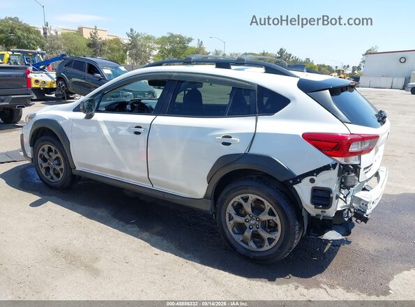 JF2GTHSCXNH269628 2022 SUBARU CROSSTREK White Tył lewy