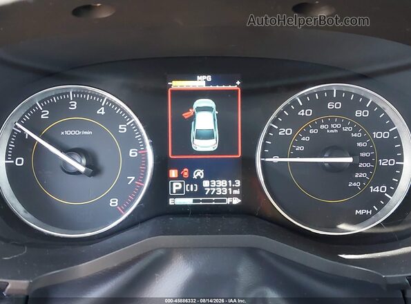 JF2GTHSCXNH269628 2022 SUBARU CROSSTREK White Widok tylnych siedzeń