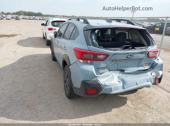JF2GTHSCXPH287033 2023 SUBARU CROSSTREK Blue Հետևի ձախ