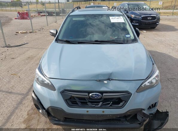 JF2GTHSCXPH287033 2023 SUBARU CROSSTREK Blue Սարքավորումների վահանակի տեսք