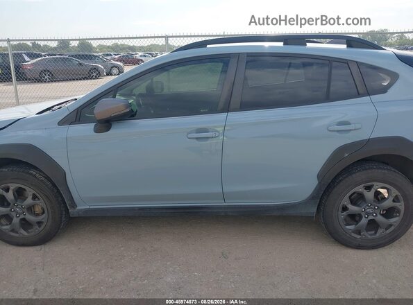 JF2GTHSCXPH287033 2023 SUBARU CROSSTREK Blue Սալոնի 360 աստիճան տեսք