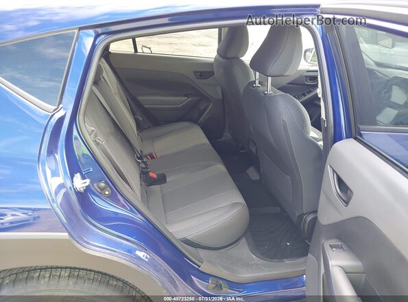 JF2GUABC0SH206036 2025 SUBARU CROSSTREK Blue Widok naklejki z numerem VIN