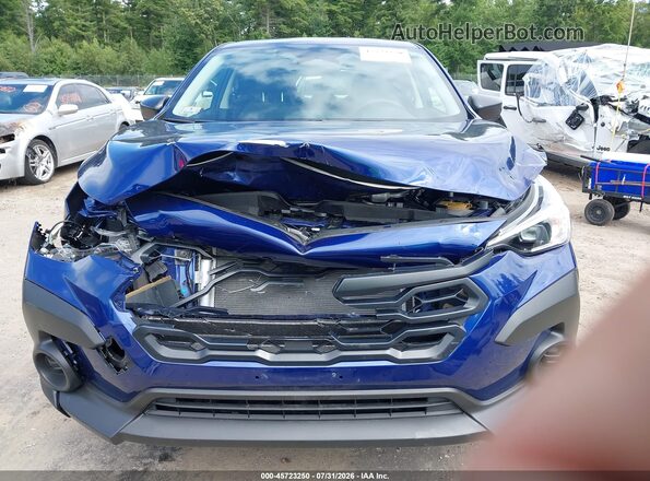 JF2GUABC0SH206036 2025 SUBARU CROSSTREK Blue Widok zestawu wskaźników