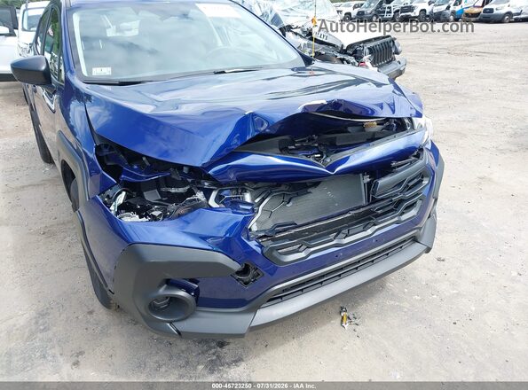 JF2GUABC0SH206036 2025 SUBARU CROSSTREK Blue Widok z przodu
