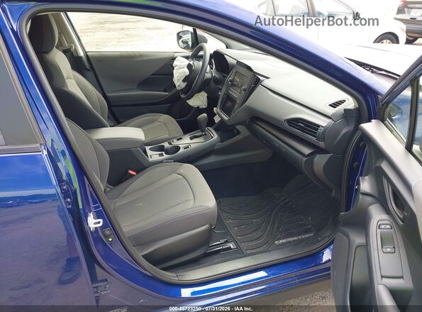 JF2GUABC0SH206036 2025 SUBARU CROSSTREK Blue Widok wnętrza z przodu