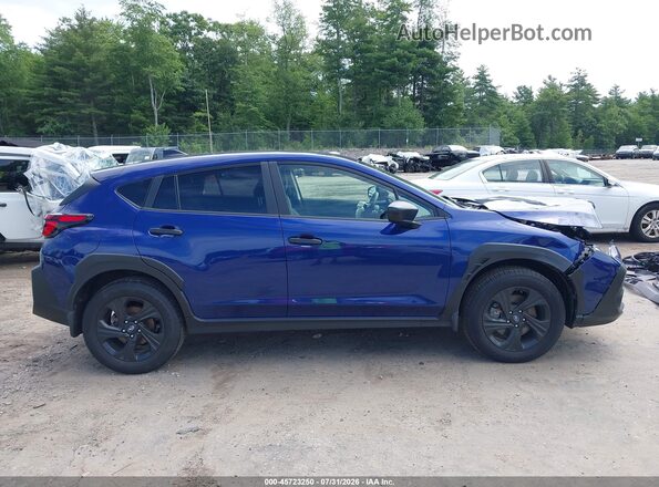 JF2GUABC0SH206036 2025 SUBARU CROSSTREK Blue Widok wnętrza z tyłu