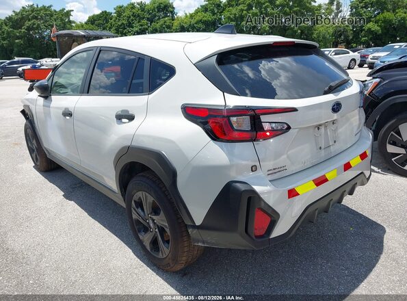 JF2GUABC1R8306611 2024 SUBARU CROSSTREK White Rear left