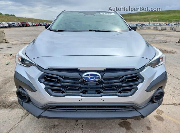JF2GUABC1R8396357 2024 SUBARU CROSSTREK Silver წინა ხედი