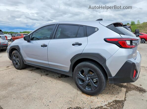 JF2GUABC1R8396357 2024 SUBARU CROSSTREK Silver უკანა მარცხენა