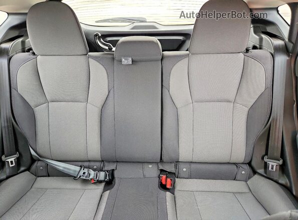 JF2GUABC1R8396357 2024 SUBARU CROSSTREK Silver უკანა სავარძლების ხედი