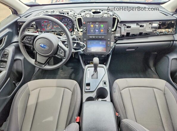 JF2GUABC1R8396357 2024 SUBARU CROSSTREK Silver წინა პანელის ხედი
