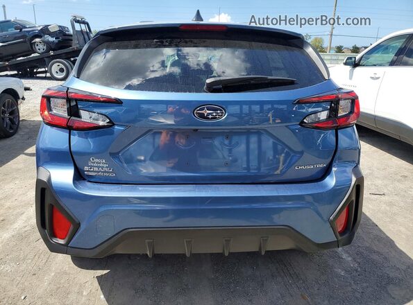 JF2GUABC1RH338443 2024 SUBARU CROSSTREK Blue Հետևի տեսք