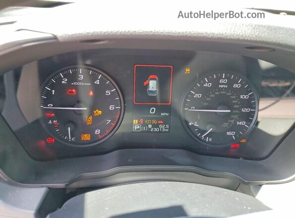 JF2GUABC1RH338443 2024 SUBARU CROSSTREK Blue Սարքավորումների վահանակի տեսք