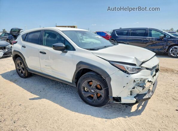JF2GUABC2R8253272 2024 SUBARU CROSSTREK White Вид салону спереду