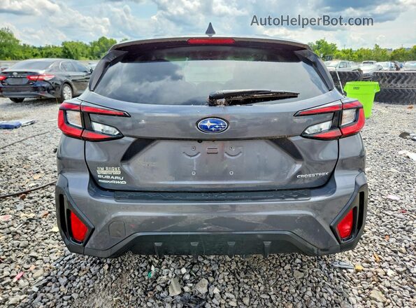 JF2GUABC2R8342565 2024 SUBARU CROSSTREK Серый Вид сзади
