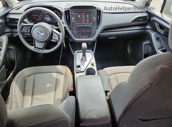 JF2GUABC2R8342565 2024 SUBARU CROSSTREK Серый Вид панели приборов