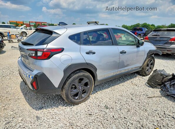 JF2GUABC2R8893577 2024 SUBARU CROSSTREK Silver Trasero derecho