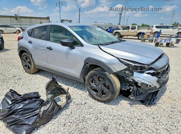 JF2GUABC2R8893577 2024 SUBARU CROSSTREK Silver Delantero derecho
