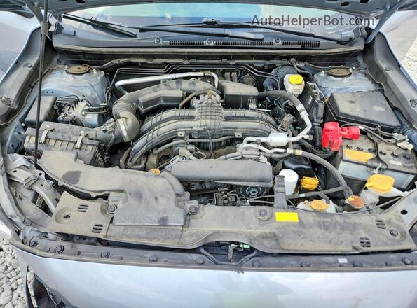 JF2GUABC2R8893577 2024 SUBARU CROSSTREK Silver Vista del compartimento del motor