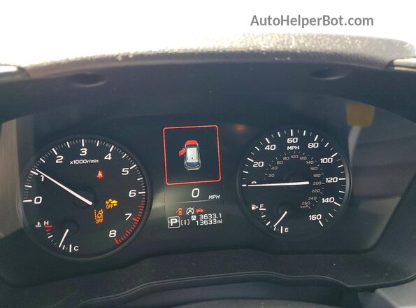 JF2GUABC4R8863450 2024 SUBARU CROSSTREK Серый Вид щитка приборов