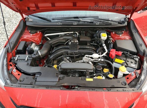JF2GUABC5R8216135 2024 SUBARU CROSSTREK Red Սալոնի հետևի տեսք