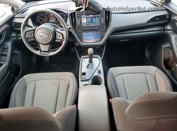 JF2GUABC5R8216135 2024 SUBARU CROSSTREK Red Առջևի վահանակի տեսք