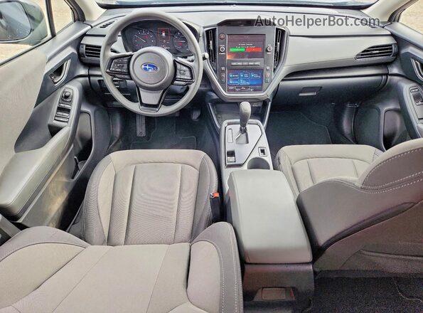 JF2GUABC8RH362657 2024 SUBARU CROSSTREK Угольный Вид панели приборов