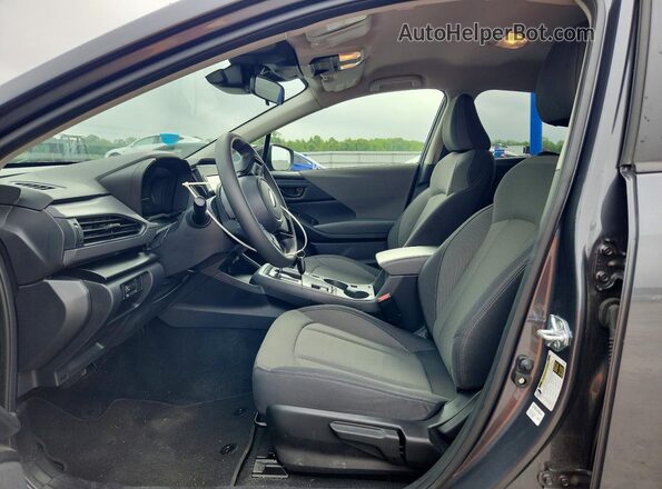 JF2GUABC8RH362657 2024 SUBARU CROSSTREK Угольный Вид салона спереди