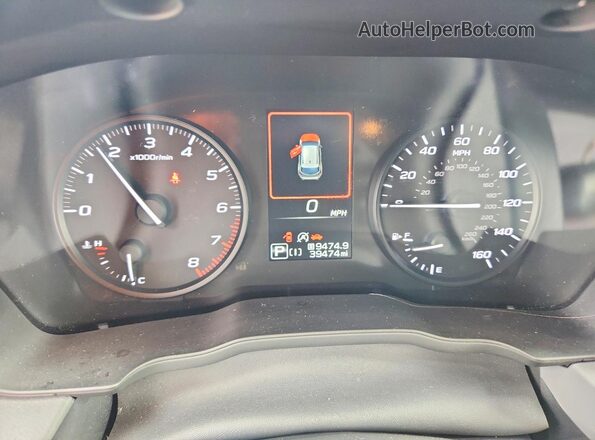 JF2GUABC8RH362657 2024 SUBARU CROSSTREK Угольный Вид щитка приборов