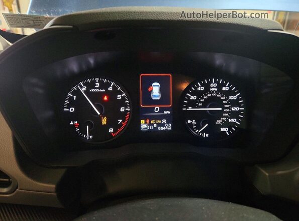 JF2GUABC8RH904436 2024 SUBARU CROSSTREK Blue Вид щитка приладів